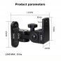 BS-218pro Universal Speaker Wall Mount for Small Speakers ,Vertical 120°, Hor...