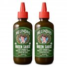 Melinda's Green Sauce 12 Fl Oz Pack of 2 Mild Flavorful Condiment for Any Dish