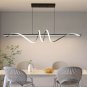 Ceiling Spiral Pendant Light Fixtures Hanging, LED Color Temperature And Heig