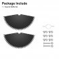 Large Around-wrap Squirrel Baffles 18" Protect Bird Feeder Squirrel Proof Baffle