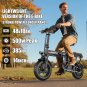 500W Folding Electric Bike for Adults - 20MPH 35-Mile Range