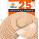 Fixic Freestyle Libre Adhesive Patches – 25 Waterproof CGM Tape for Libre 1, 2, 3 & Libre Plus Fixic Freestyle Libre Adhesive Patches – 25 Waterproof CGM Tape for Libre 1, 2, 3 & Libre Plus