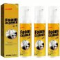 Multifunction Foam Cleaner Protection Cleaning Foam Spray, plastic ,leather, tissus 3 count
