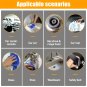 Multifunction Foam Cleaner Protection Cleaning Foam Spray, plastic ,leather, tissus 3 count