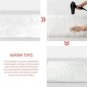 Ciicool White Fur Rug Fluffy Rug, 2x4 ft Small Faux Fur Rugs for Bedroom, Wahable  Faux Sheepskin