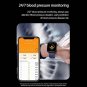 AI Diagnostic Detector Smart Watch   Blood Lipid and Uric Acid Body Composition Test Women