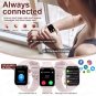 AI Diagnostic Detector Smart Watch   Blood Lipid and Uric Acid Body Composition Test Women