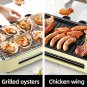 Raclette Electric Barbecue Grill, Fully Detachable, With Frying Pan , Three Hand Trays