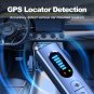 Wireless Signal & Hidden Camera Detector, Portable Anti-Spy Bug Finder with GPS Locator