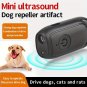 Soundwave Technology Dog Repeller & Trainer - USB Rechargeable Anti-Barking Device with 8M Cont