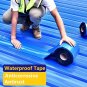 4 Rolls Heavy-Duty Waterproof Repair Tape, Leak Proof Seal for Roofs & Pipes