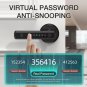Viladepot Smart Lock Fingerprint Door Lock App Control Passcode Unlock Electronic Touchscreen K