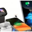 Wireless Charging Station for Phone  Buds Compatible with iPhone Samsung Google