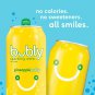 Bubly Pineapple Sparkling Water Beverage, 12x355ml cans, 4.26L/144 oz