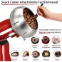 Snack Coater Compatible with KitchenAid Tilt-Head Stand Mixer for Making Chocolate Covered Almo