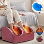 Foot Massager with Heat Function, Suitable for Legs, Feet, And Arms, Providing Deep Kneading
