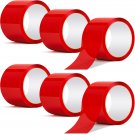 Juexica 6 Rolls Construction Seaming Tape Red 3 x 55 Yards Sheathing Tape Juexica 6 Rolls Construction Seaming Tape Red 3 x 55 Yards Sheathing Tape
