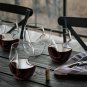 Stemless Wine Glasses - 16oz Clear Short Wine Glasses Set Of 4/8pack with Finger Indentations -