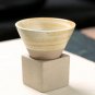 Ceramic Coffee Cup with Base 100mlCreative Triangular Cone Porcelain Cup Funnel Coffee Tea
