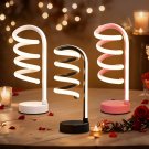 USB-Powered Spiral Desk Lamp – 3-Color Dimmable Reading Light USB-Powered Spiral Desk Lamp – 3-Color Dimmable Reading Light