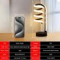 USB-Powered Spiral Desk Lamp â 3-Color Dimmable Reading Light