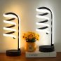 USB-Powered Spiral Desk Lamp â 3-Color Dimmable Reading Light
