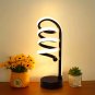 USB-Powered Spiral Desk Lamp â 3-Color Dimmable Reading Light