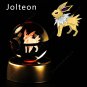 3D Pokemon Crystal Ball Night Light Pikachu Gengar Mewtwo LED Pokeball Lamp