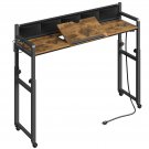 Overbed Table with Wheels Recliner Desk Charging Station Adjustable Bed Tray Overbed Table with Wheels Recliner Desk Charging Station Adjustable Bed Tray