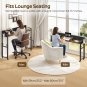 Overbed Table with Wheels Recliner Desk Charging Station Adjustable Bed Tray