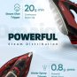 Cordless Steam Iron 1500W Ceramic Soleplate Non Stick Clothes Iron Fast Heat