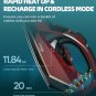 Cordless Steam Iron 1500W Ceramic Soleplate Non Stick Clothes Iron Fast Heat