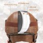 German Style Motorcycle Half Helmet DOT Approved Leather Low Profile Adult Helmet