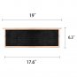 Medium Super Beehive Frames with Wax Foundations,10 Pack Honey Bee Frames