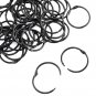 50PCS 1.5" Metal Book Rings – Loose Leaf Binder Hinged Binding Rings