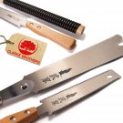 Ryoba Japanese Pull Saw 9.5" + 6" Flush Cut – Woodworking Saw Set (2PC) Ryoba Japanese Pull Saw 9.5" + 6" Flush Cut – Woodworking Saw Set (2PC)