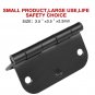 18 Pack Matte Black Door Hinges 3.5" x 3.5" Interior Door Hinges with Screws