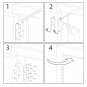 18 Pack Matte Black Door Hinges 3.5" x 3.5" Interior Door Hinges with Screws