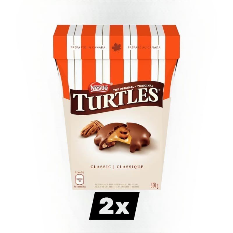 2 Pack Nestl&Atilde;&copy; Original Turtles 100% Pecan 350g