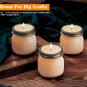 Rainforce 8oz Glass Mason Jars 30 Pack with Silver Lids