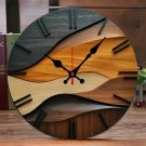 Nordic Wooden Silent Round Wall Clock – Modern Home Décor Nordic Wooden Silent Round Wall Clock – Modern Home Décor