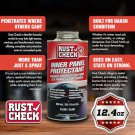 Rust Check Inner Panel Rust Protectant Moisture Crevice Protection Spray Rust Check Inner Panel Rust Protectant Moisture Crevice Protection Spray