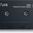 Elook Bluetooth Cassette Adapter for Vintage Car Audio System Black