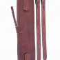 Western Horse Floral Tooled Leather Rear Flank Back Cinch Saddle Roper Brown