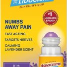 Aspercreme Essential Oils Lidocaine Pain Relief Roll On 2.5 Oz Lavender Aspercreme Essential Oils Lidocaine Pain Relief Roll On 2.5 Oz Lavender