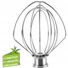 KitchenAid K45WW 6-Wire Whip Whisk Attachment for Tilt-Head Stand Mixers K45 KSM Series