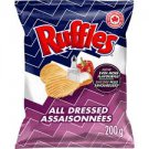 Ruffles All Dressed Potato Chips 8 Bags 7.05 oz Each Family Size Free Shipping Ruffles All Dressed Potato Chips 8 Bags 7.05 oz Each Family Size Free Shipping