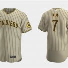San Diego Padres #7 Ha-Seong Kim Tan Flex Base Stitched Baseball Jersey