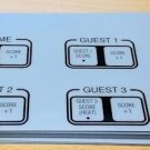 New Daktronics Sport Insert for Allsport 5000 Control Console LL-2439 Track