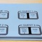 New Daktronics Sport Insert for Allsport 5000 Control Console LL-2439 Track